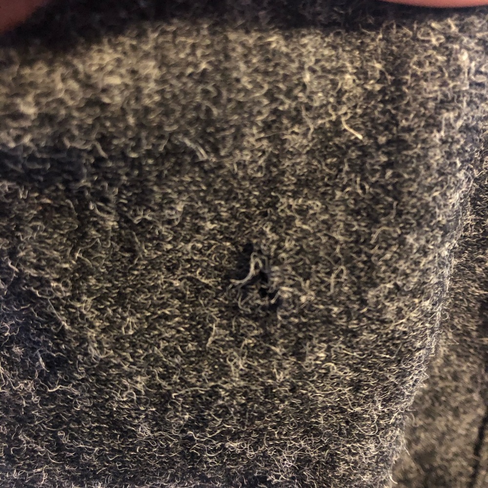 American Rag Peacoat Heather Grey Detachable Hood - Picture 4 of 8